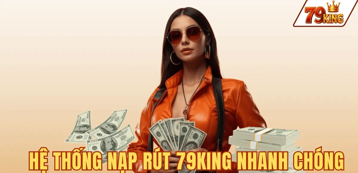 Hệ thống nạp rút tự động 79KING với Auto Banking 2-5 phút